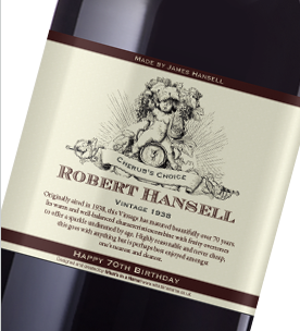 Cherubs Choice - Wine Label